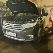 Удаление катализаторов Toyota Highlander