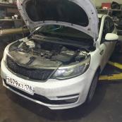 Удаление катализатора Kia Rio