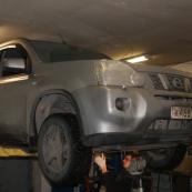 Ремонт глушителя Nissan X-Trail