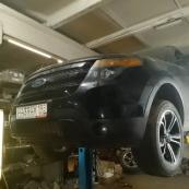 Ford Explorer - ремонт выхлопной системы 